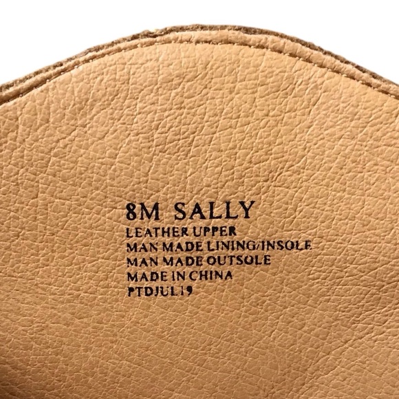 Andre Assous Sally Cognac Suede Wedge Ankle Bootie Size 8M - Picture 8 of 10